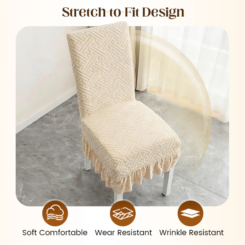 🎄 Ofertas especiales para Navidad 🎄💥🪑Dining Chair Slipcover Set✨Instant holiday upgrade! Refresh your dining space🎄