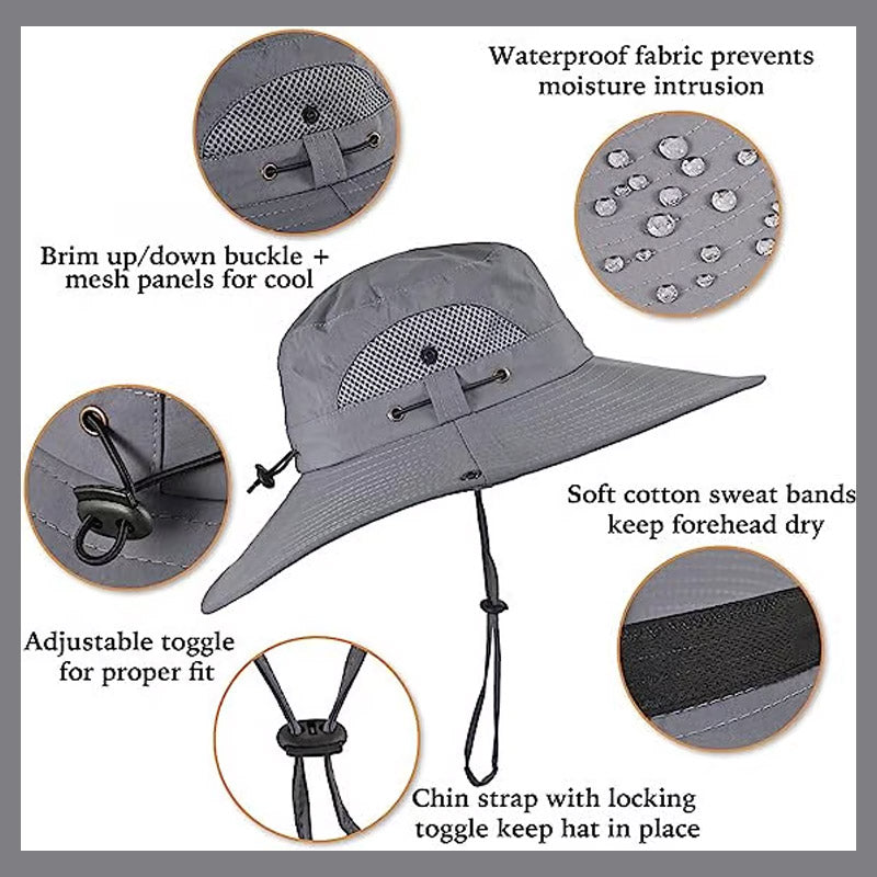 🔥HOT SALE NOW 49% OFF🔥Solar Cooling Sun Hat – Portable Fan Cap