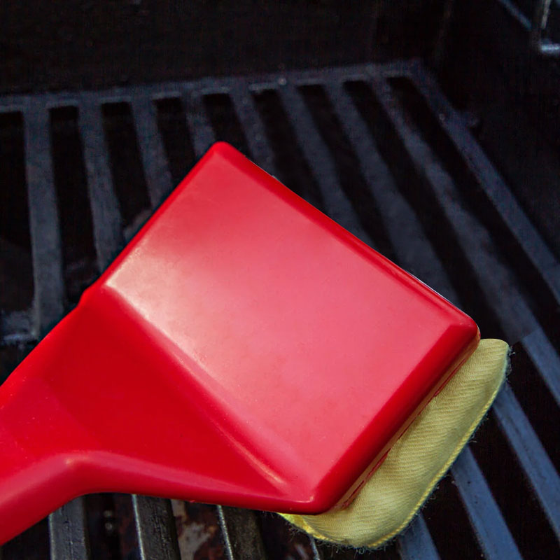 World's Safest Grill Brush - No Harmful Wire Bristles