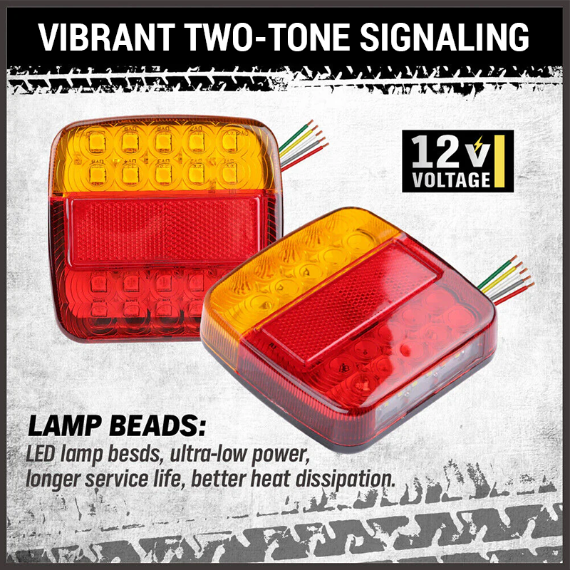 Vehicle-Mounted LED Trailer Warning Light