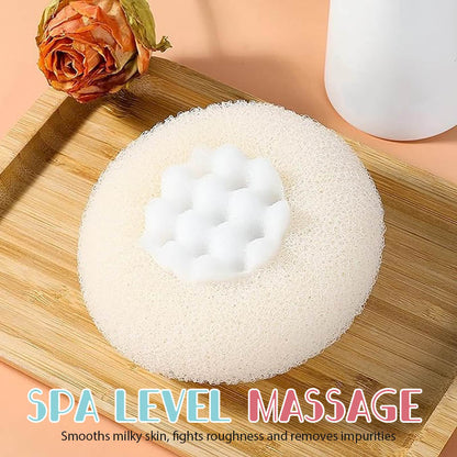 Suction Cup Super Soft Bath Sponge Flower
