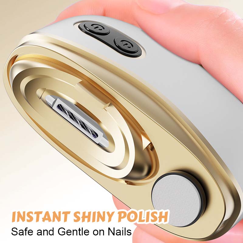 🔥 LAST DAY PROMOTION - 50%OFF 🔥💅2-in-1 Electric Nail Clipper & Polisher