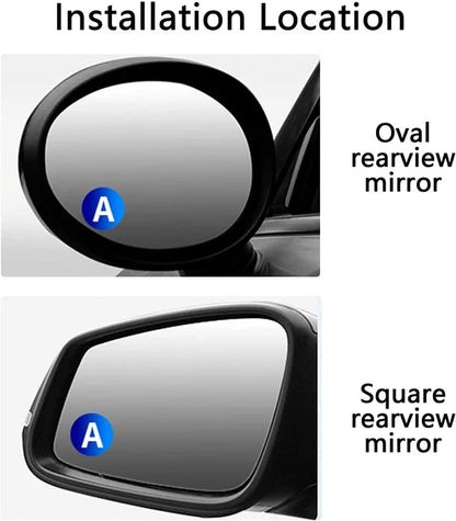 360° Rotating Blind Spot Mirrors