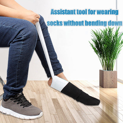 （🎁2024 New Year Hot Sale🎁）Sock threader: No need to bend over to assist in wearing socks