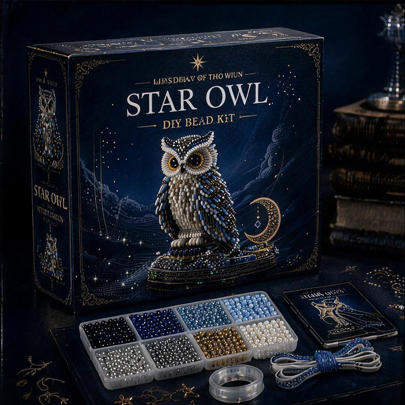 🦉 3D Animal Guardian DIY Bead Kit Collection