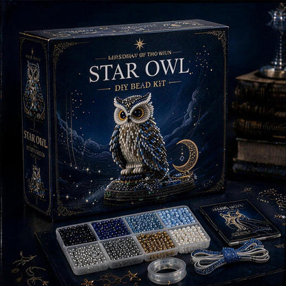 🦉 3D Animal Guardian DIY Bead Kit Collection