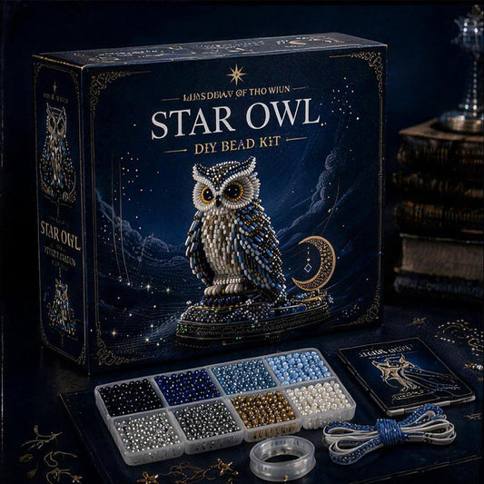 🦉 3D Animal Guardian DIY Bead Kit Collection