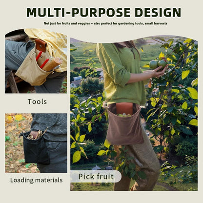Leather & Waxed Canvas Pouch