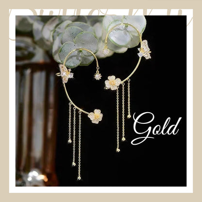 💐BUTTERFLY TASSEL STYLE ZIRCON EARRINGS | PERFECT GIFT🎁