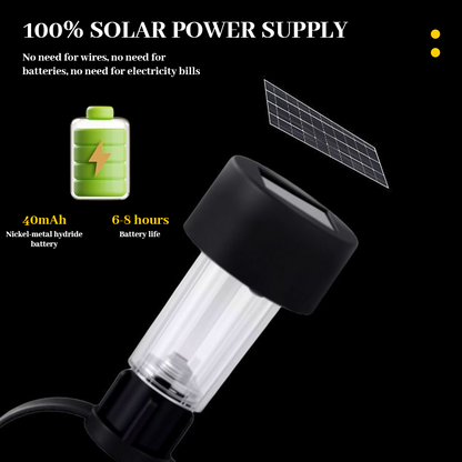 6 Pcs Pool Solar Lights for Framed Above Ground Pools Waterproof Solar Light Outdoor Swimming Pool Fence Decorations Pool Accessories Colorful Light Night Lights
