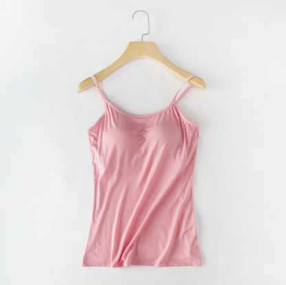 Tank With Built-In Bra