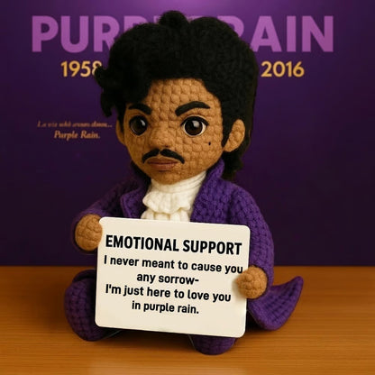 💜Crocheted Emotional Support Dolls