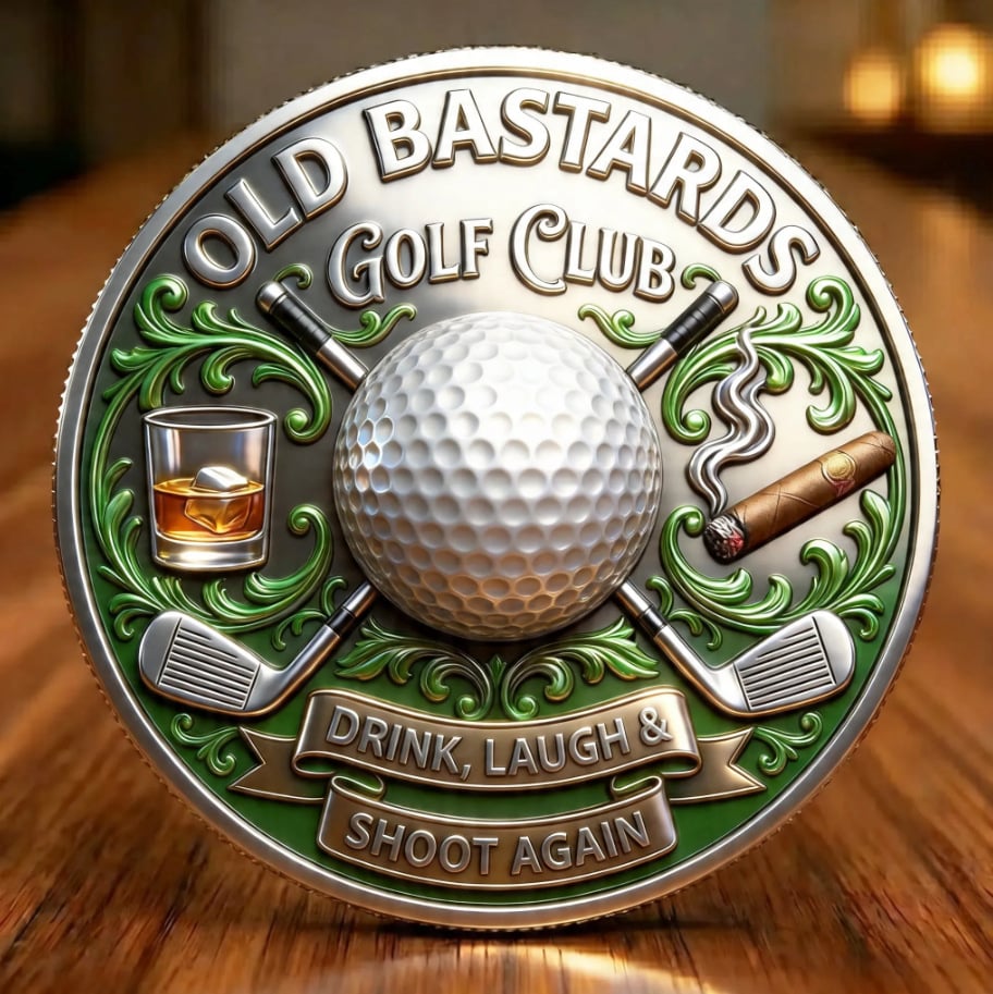 ⛳ The Eternal Golfer's Challenge Coin