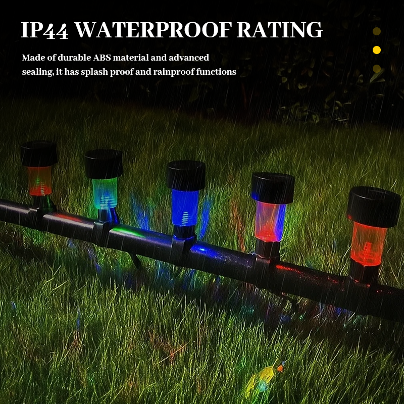 6 Pcs Pool Solar Lights for Framed Above Ground Pools Waterproof Solar Light Outdoor Swimming Pool Fence Decorations Pool Accessories Colorful Light Night Lights