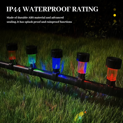 6 Pcs Pool Solar Lights for Framed Above Ground Pools Waterproof Solar Light Outdoor Swimming Pool Fence Decorations Pool Accessories Colorful Light Night Lights