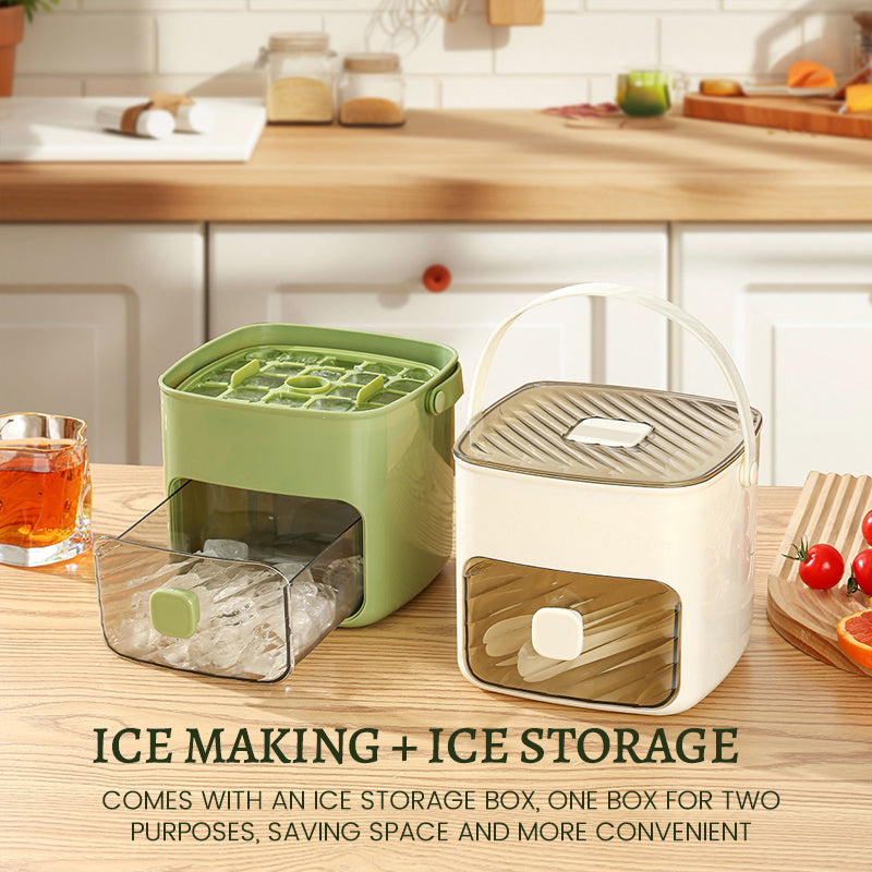 🧊Portable Push-To-Pull Ice Tray