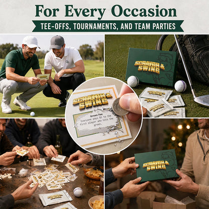 ⛳ Golf-themed scratch-off card game