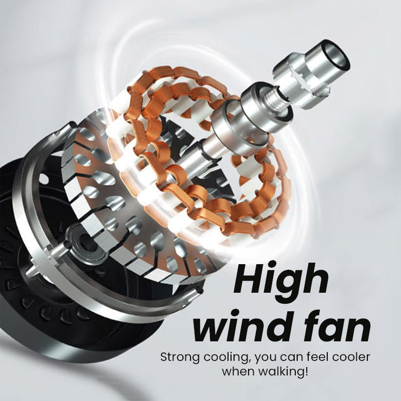 🔥HOT SALE NOW 49% OFF🔥Solar Cooling Sun Hat – Portable Fan Cap
