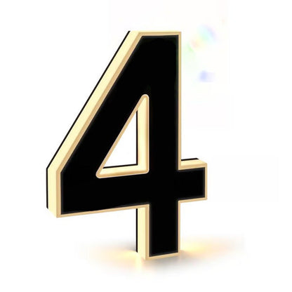 🎁✨Solar-powered outdoor illuminated door number