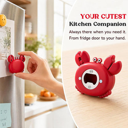 3-in-1 Multifunctional Crab Bottle Opener