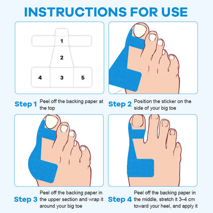 👠Pre-cut Bunion Corrector Kinesiology Tape