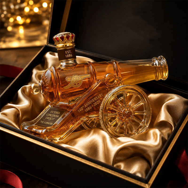 Whiskey Cannon Bottle Creative Cannon Shaped Decanter