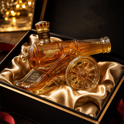 Whiskey Cannon Bottle Creative Cannon Shaped Decanter