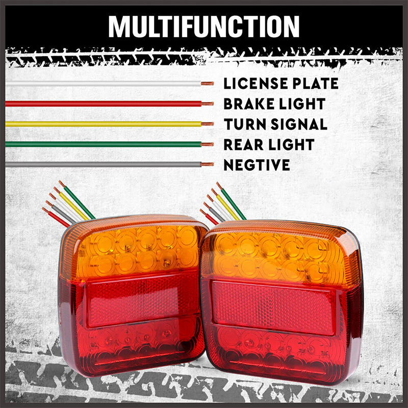 Vehicle-Mounted LED Trailer Warning Light