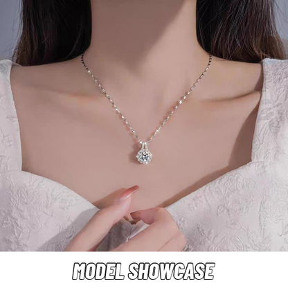 🔥🔥S925 Sterling Silver zircon Sunflower Pendant Necklace