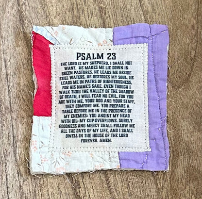 🎁Prayer Quilt with cross inside✝️