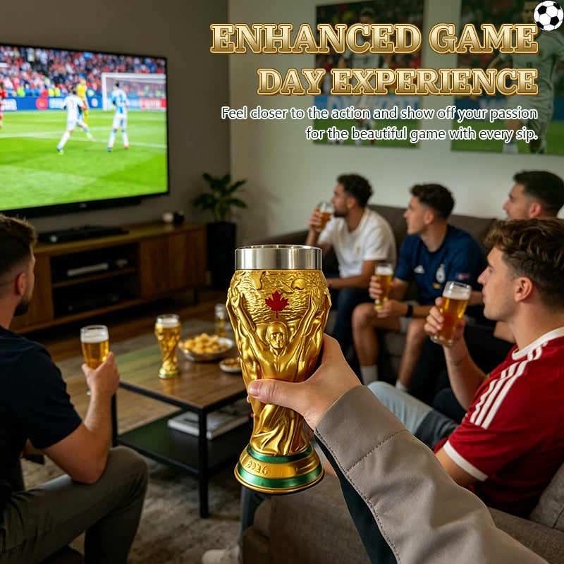 FIFA World Cup 2026 Replica Trophy Mug - Large Capacity Collector's Edition