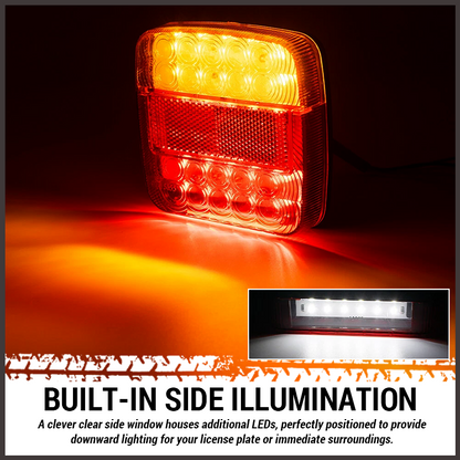 Vehicle-Mounted LED Trailer Warning Light