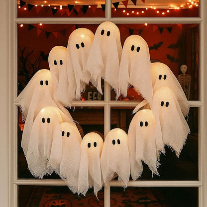 🎃👻Halloween Ghost Wreath