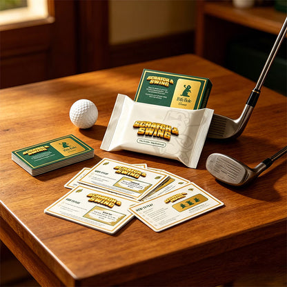 ⛳ Golf-themed scratch-off card game
