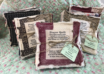 🎁Prayer Quilt with cross inside✝️