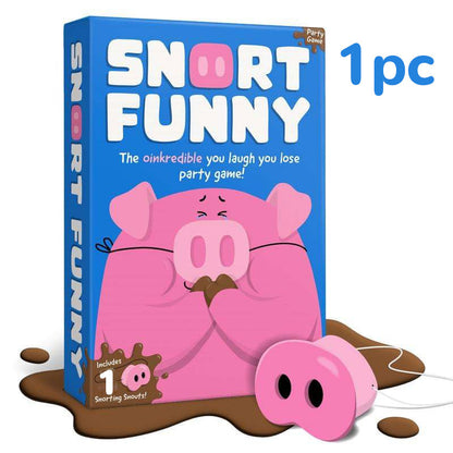 Snort Funny: The "Laugh &You Lose" Party Game 🐷😂
