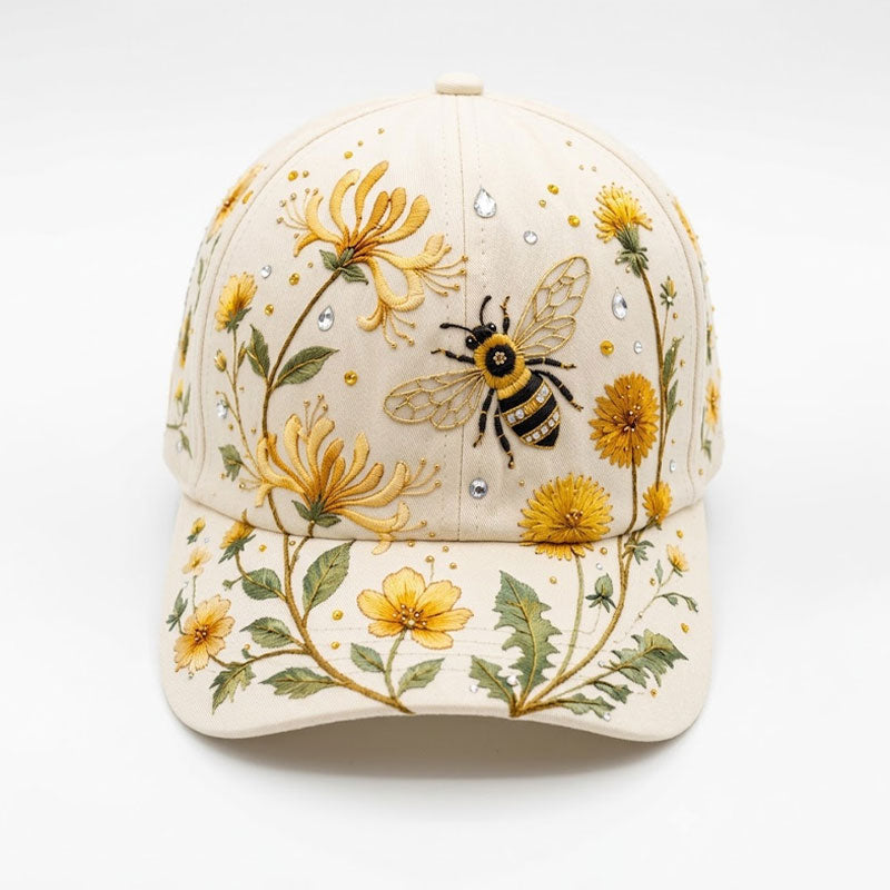 🌼🐝 Garden Morning Baseball Cap