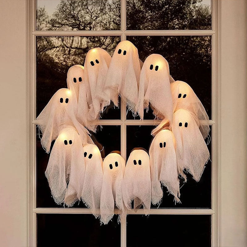 🎃👻Halloween Ghost Wreath