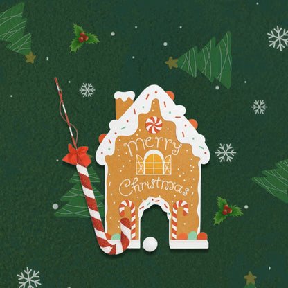 🎁Gingerbread Golf Game Set