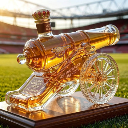 Whiskey Cannon Bottle Creative Cannon Shaped Decanter