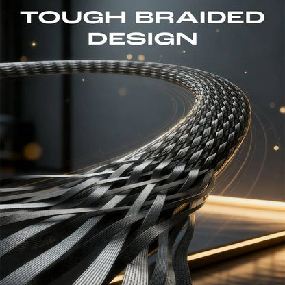 ⚡2-in-1 Invisible Holder Charger Cable – 240W Fast Charging Cord with Built-In Phone Stand