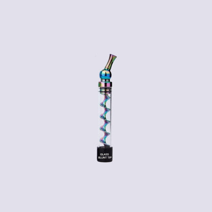 🎄Christmas Promotion-49% OFF🎄Portable Easy-To-Clean Twisted Glass Blunt Pip