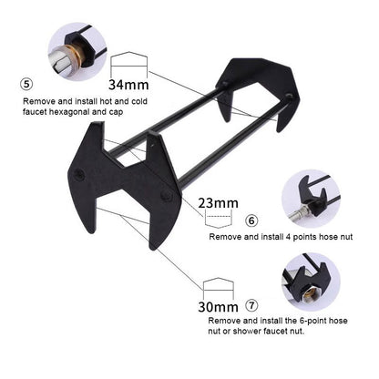 🔥2024 Hot Sale🔥🔧Multi-function Sink Wrench