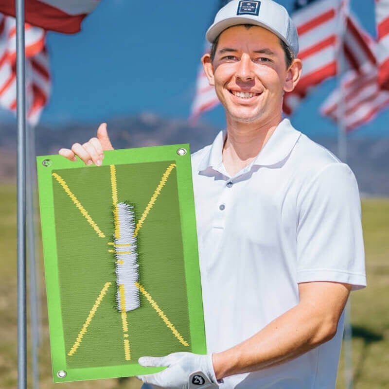 ⛳ Golf Training Mat for Swing Detection Batting