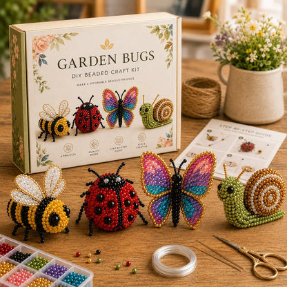 ✨Last Day 49% OFF✨-🧵✨ Tiny 3D Beaded Animal DIY Kit