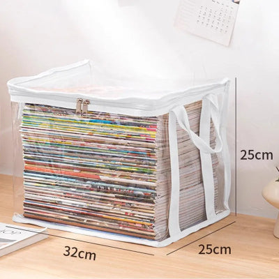 🔥 Buy 2 Get 1 Free 📦 Large Heavy-Duty Thick Plastic Clear Storage Bag for Clothes, Moving & Storage