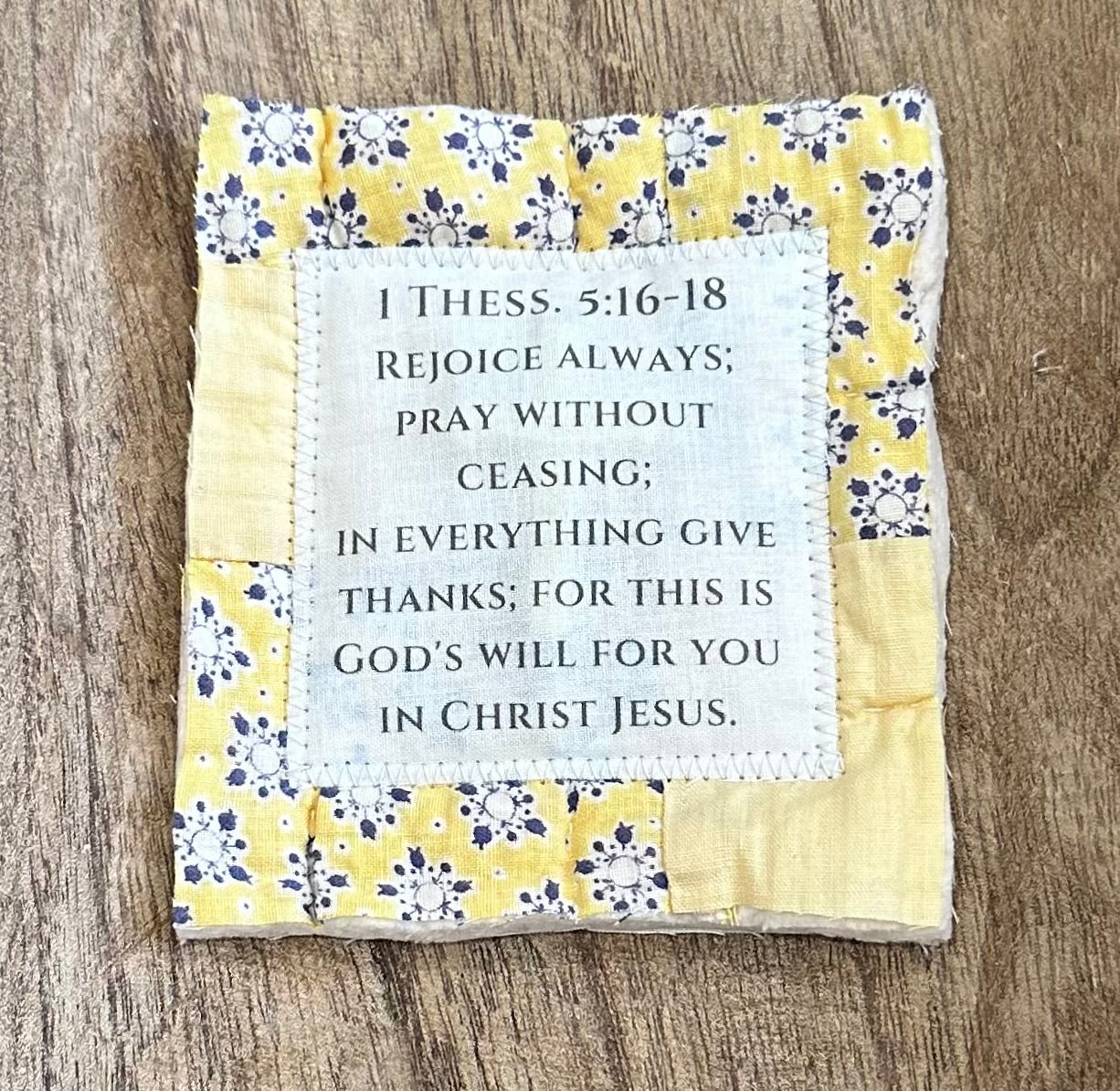 🎁Prayer Quilt with cross inside✝️