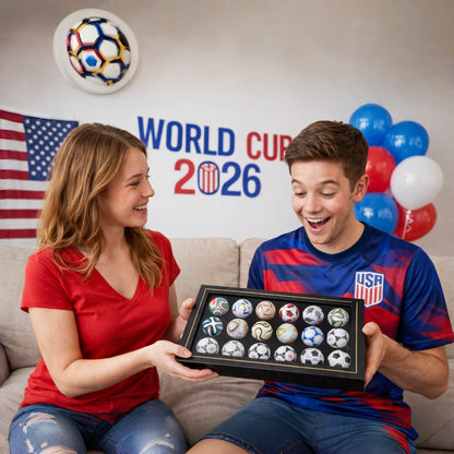 🏆 Handcrafted Mini Soccer Ball Collection (1970–2026) – 2026 World Cup Sale🔥 Up to 50% OFF!