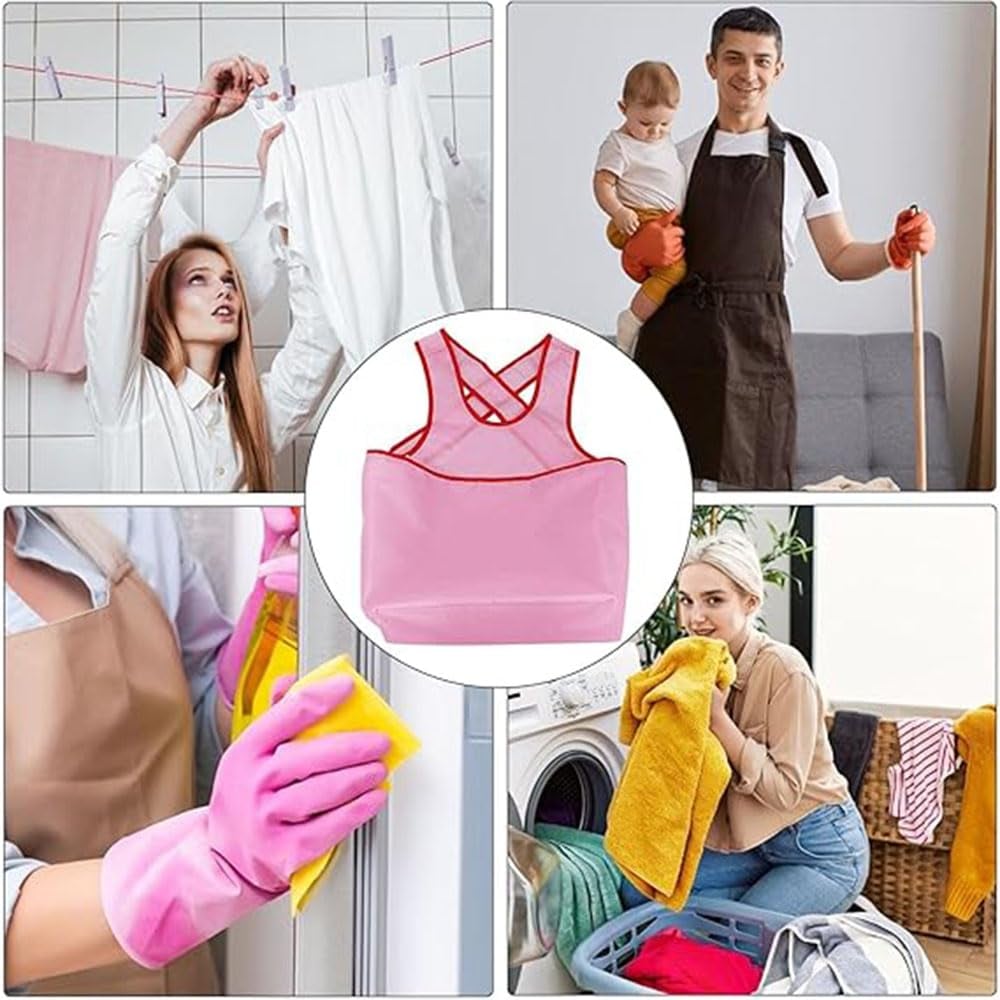 💃Laundry apron with pockets