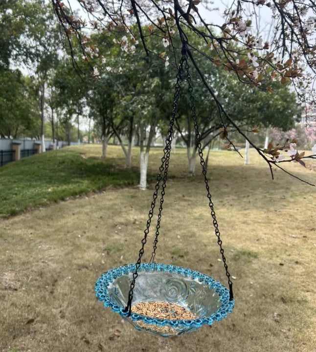 🔥💐SPRING DAY SALE- 50% OFF⚡50K+ SOLD!🐦Solar Cascade Hanging Bird Bath Fountain